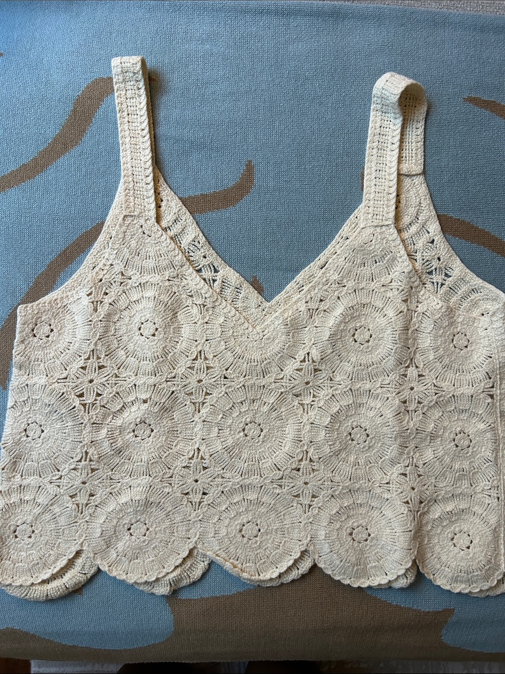 Crochet tank top size small - Picture 1 of 5
